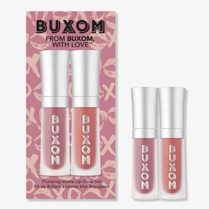 Buxom plumping matte lipgloss set